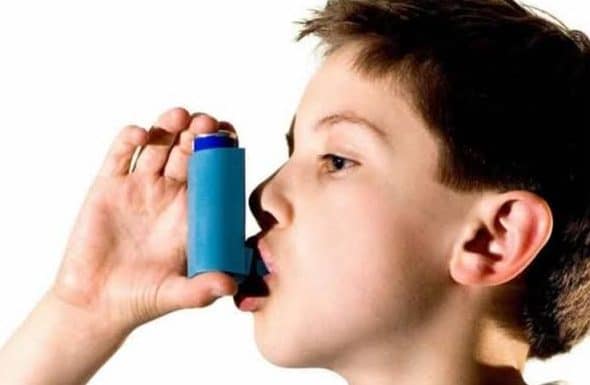 علاج ضيق التنفس عند الاطفال في البيت