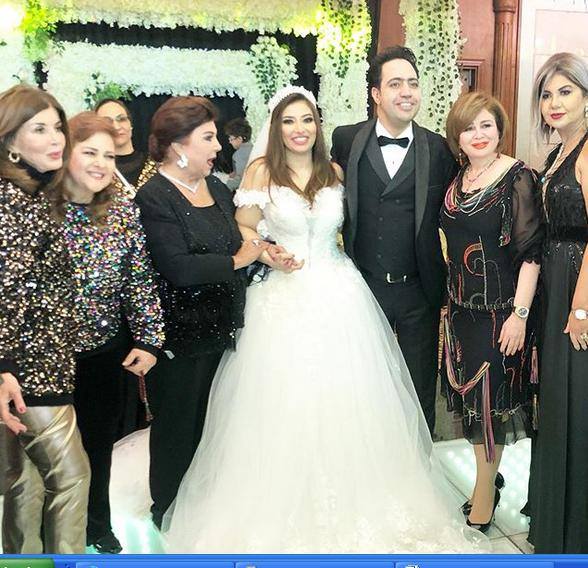 بالفيديو زفاف غادة رجب