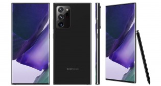 Samsung Galaxy Note20 Ultra باللون الأسود الصوفي