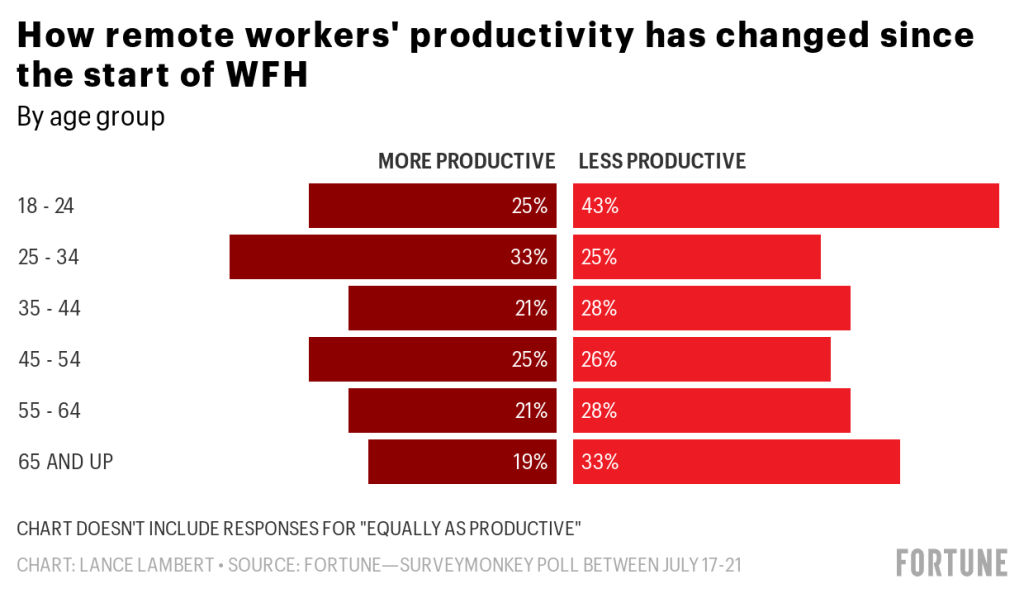 dgnPs how remote workers productivity has changed since the start of wfh