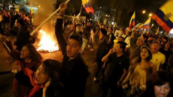  حظر التجول فى العاصمة الإكوادورية