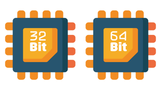تعرف علي الفرق بين معالجات 64 بت و 32 بت