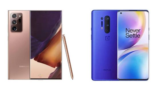 Samsung Galaxy Note20 Ultra vs OnePlus 8 Pro: مقارنة المواصفات