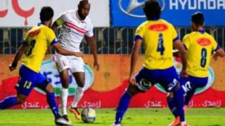 الزمالك يتقدم على الإسماعيلي بهدفين نظيفين في الشوط الأول