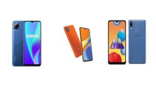 مقارنة بين هاتفي: Realme C15 و Redmi 9C و Samsung Galaxy M01s