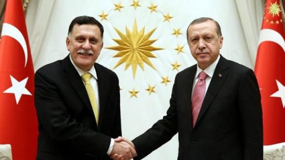 السراج الدعم التركي