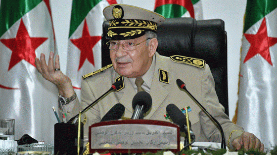 وفاة قائد الجيش الجزائري