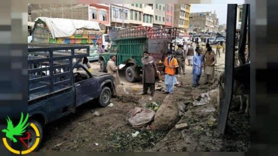 انفجار في سوق جنوب غربي باكستان